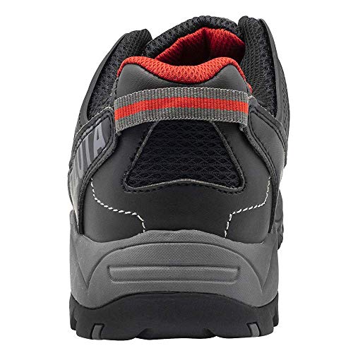 Bellota 72211N45S1P - Zapatos de hombre y mujer Trail de seguridad con diseño tipo deportivo o motaña, negro, 45 eu