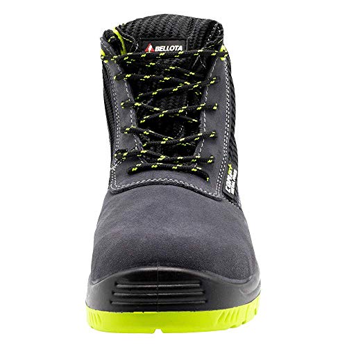 Bellota 7230941S1P Bota de Seguridad, Negro, Verde, 41 EU
