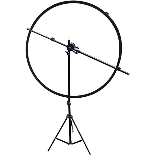 BeMatik - Soporte panel reflector brazo ajustable con pinza 20-180cm para estudio de fotografía