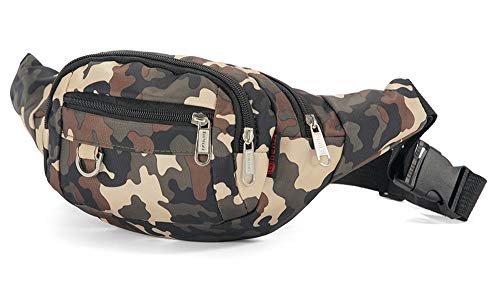 Benzi Bz-5296 Riñonera Camuflaje 4 Cremalleras