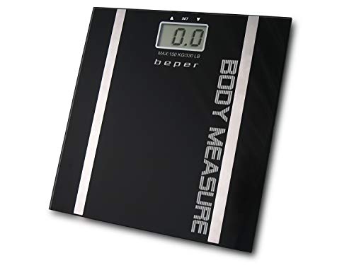 Beper Body Trainer - Báscula de baño con medidor de grasa corporal