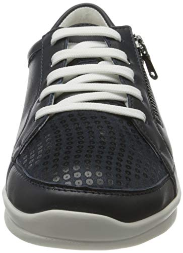 Berkemann Inke, Zapatillas Mujer, Azul (Wasserblau 366), 40 2/3 EU