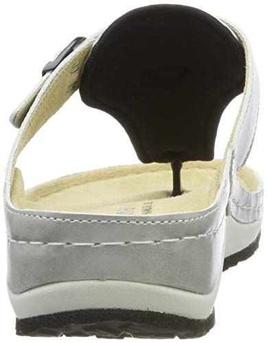 Berkemann Mila, Chanclas Mujer, (Altsilber 162), 35.5 EU