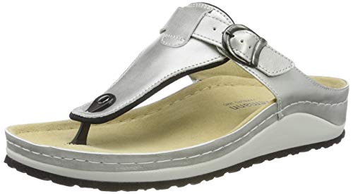 Berkemann Mila, Chanclas Mujer, (Altsilber 162), 35.5 EU