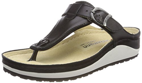Berkemann Mila, Chanclas Mujer, Negro 901, 40 EU