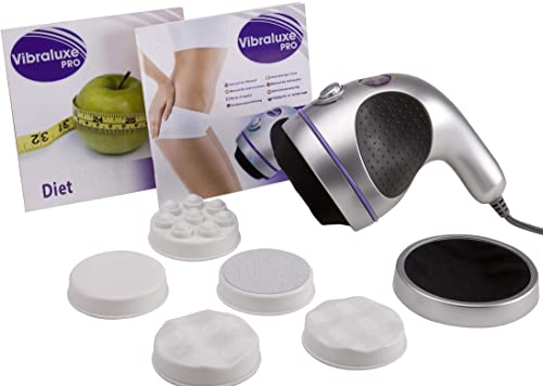 BEST DIRECT Vibraluxe Pro visto en TV Masajeador anticelulitico eléctrico. Masajeador corporal para eliminar celulitis y grasa. Adelgaza y esculpe tu cuerpo
