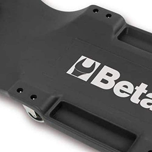 Beta 030030001 Camilla Debajo del Coche de Plástico, Negro
