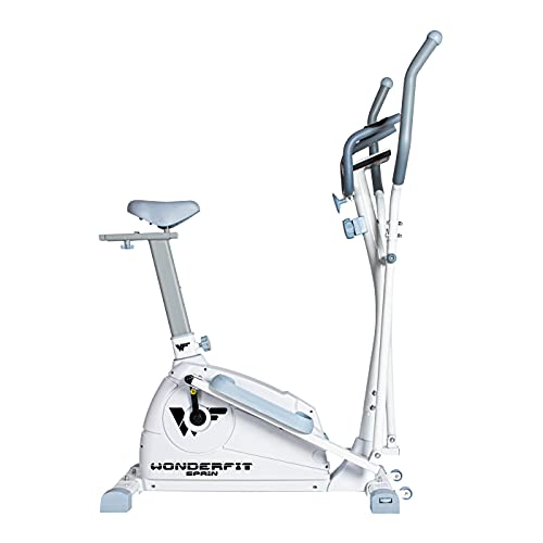 BICICLETA ELÍPTICA INDOOR | 2 en 1 | 8 NIVELES DE RESISTENCIA | PORTÁTIL