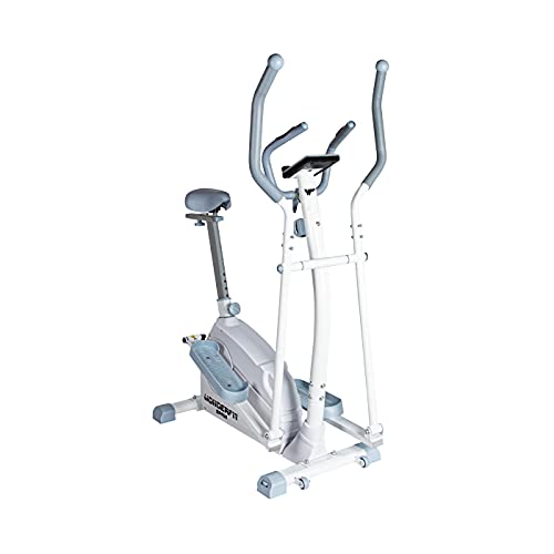 BICICLETA ELÍPTICA INDOOR | 2 en 1 | 8 NIVELES DE RESISTENCIA | PORTÁTIL