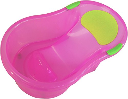 Bieco 79001002 Baby Starter Set con bañera, orinal, babero y escalón, color rosa