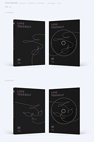 BigHit Entertainment BTS - LOVE YOURSELF 轉 Tear [Random ver.] (Vol.3) CD+Photobook+Mini Book+Photocard+Standing Photo+Folded Poster+4 Extra Photocards
