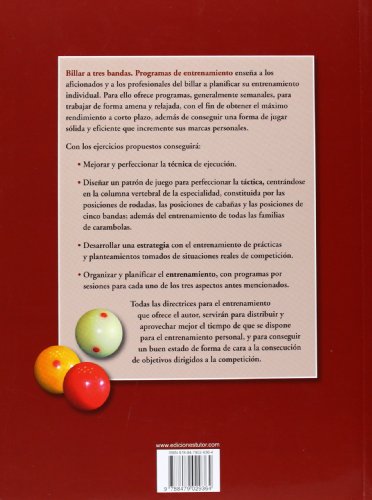 Billar A Tres Bandas. Programas De Entrenamiento