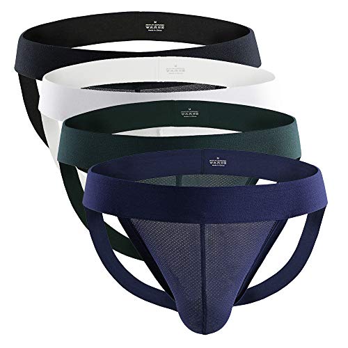 Billtop Jockstrap Suspensorio Sexy Tanga para Hombre Slips Ropa Interior Thong lencería Deporte