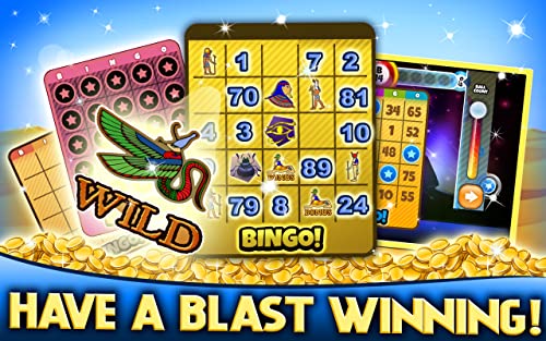 Bingo of Pharaoh - Fun & New Blitz Bingo Casino Game For Kindle! Download this bingo app to play for free even without internet, wifi, offline or online! Way best original bingo for 2015!