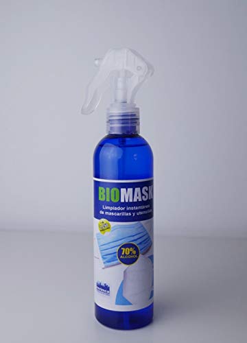 BIOMASK - Spray limpiador instantáneo de mascarillas