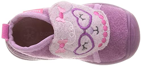 Biomecanics 211164, Pantuflas Niñas, Fresa (Fieltro), 19 EU