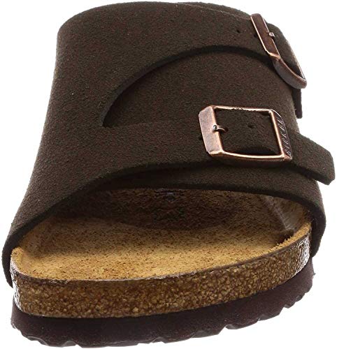 Birkenstock Zürich Mocha Plantilla Suave Cuero Aterciopelado