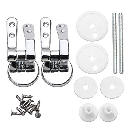Bisagras Asientos WC Tapa Bisagra Baño Sitio de Resto de Closestool del Inodoro Tapa de Cubierta de Asiento Cubierta con bisagras para lavamanos con Pedestal Lavabo Hotel Cubierta