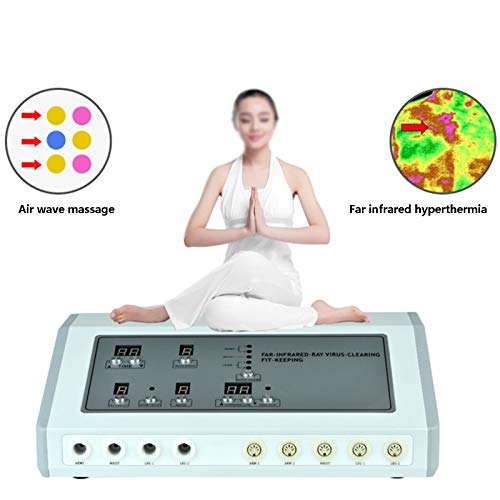 BIUYYY Traje Adelgazante de Infrarrojo lejano Maquina de Presoterapia Profesional para Drenaje Linfático Anticelulitis y Calorías Quemadas