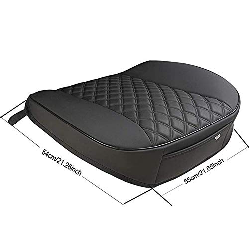 BLACK PANTHER Funda Asiento Coche,Borde de Envoltura Completo,Protector para Funda Asiento Coche Delantero(W 21.26''*D 20.87”)(1 Pieza,Negro)