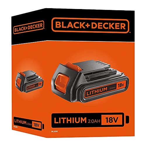 BLACK+DECKER BL2018 Batería de litio Tipo Carril de 18 V y 2.0 Ah