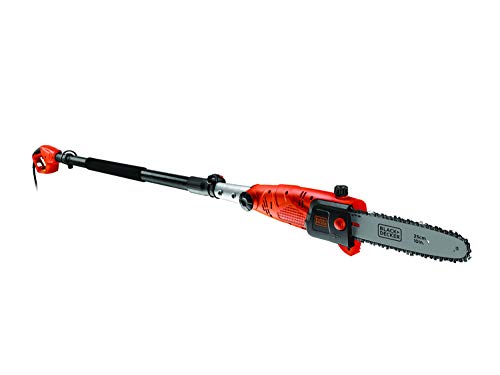 BLACK+DECKER PS7525 Motosierra Telescópica 800 W Negro/Naranja 25 cm