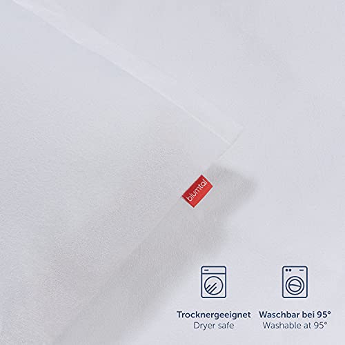 Blumtal Set de 2 Fundas de Almohada Impermeable - Funda de Almohada Protectora, Transpirable, Antiácaros, con Cremallera y Certificado Oeko-Tex® 100, 40x70 cm