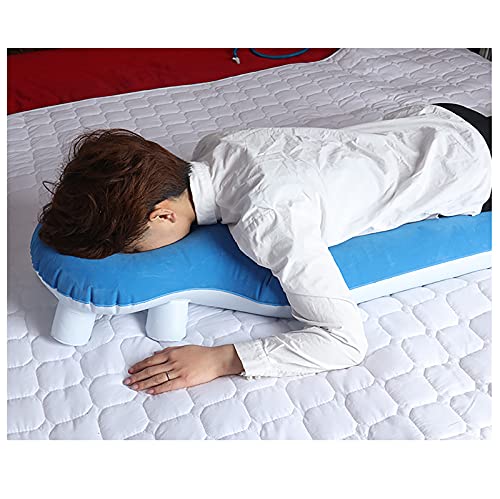 BMDHA Almohada Retina Lying, Boca Abajo DespuéS De La CirugíA Ocular Inflable PortáTil, Dormir Almohada Facial para La RecuperacióN DespuéS De La VitrectomíA Y El Desprendimiento De Retina