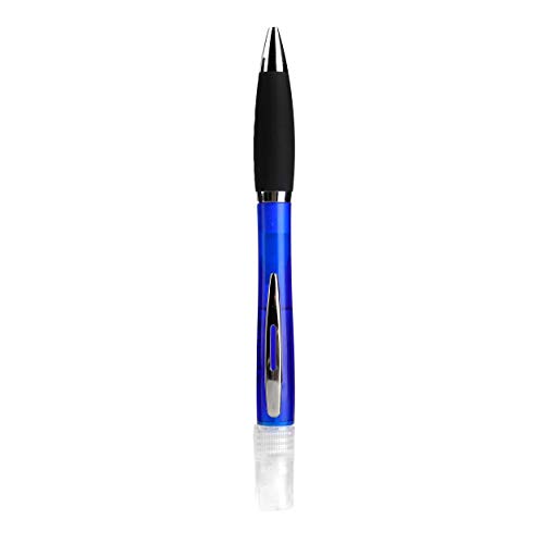 BMS Kit Pulsera dispensadora de Gel Hidroalcohólico desinfectante de Manos Azul Marino + Bolígrafo Dispensador de Gel Hidroalcohólico Azul Marino