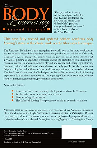 Body Learning: An Introduction to the Alexander Technique