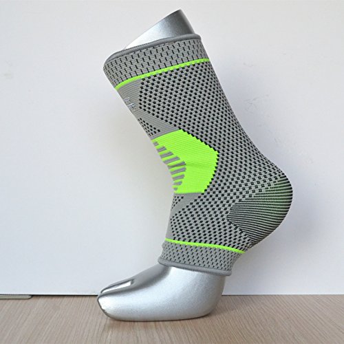 Body Sync - Tobillera de compresión para fascitis plantar, apoyo para pie, tobillo, talón y arco del pie, para mujeres y hombres