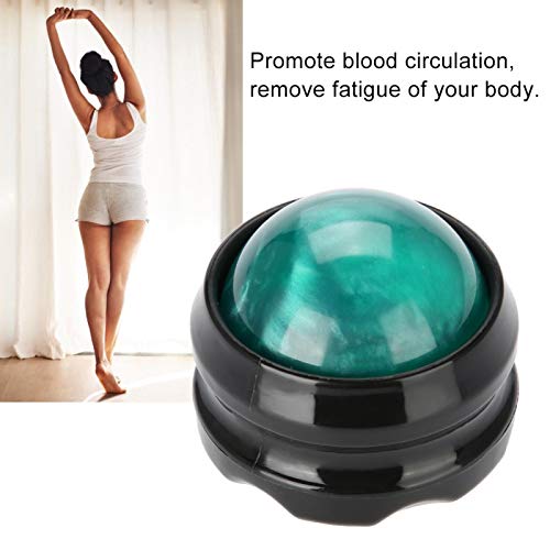 Bola de masaje de rodillo muscular de terapia de hielo Bola de liberación de estrés para alivio del dolor de tensión muscular corporal para fascitis plantar(green)