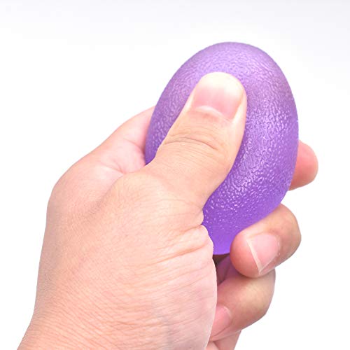 Bolas antiestrés Mano, Hand Grip Strengthening Therapy Bolas de estrés Bola,Finger Resistance Exercise Squeezer,Bolas de Estrés Pelota, Terapia de Mano Squeeze estrés Pelota Mano Ejercicio Bola