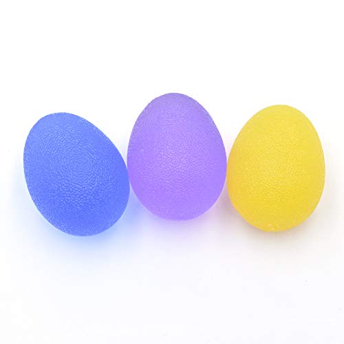 Bolas antiestrés Mano, Hand Grip Strengthening Therapy Bolas de estrés Bola,Finger Resistance Exercise Squeezer,Bolas de Estrés Pelota, Terapia de Mano Squeeze estrés Pelota Mano Ejercicio Bola
