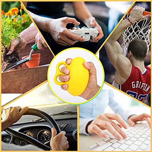 Bolas de Ejercicio con los Dedos, Fortalecedor de Agarre Manual, Ejercicio Manual, Práctico para Llevar, Puede Hacer Ejercicio en Cualquier Momento en Cualquier Lugar