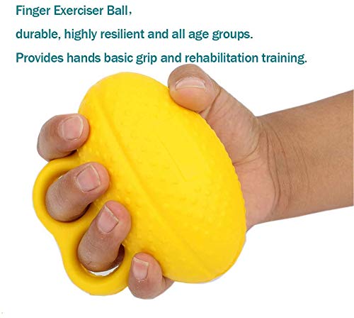 Bolas de Ejercicio con los Dedos, Fortalecedor de Agarre Manual, Ejercicio Manual, Práctico para Llevar, Puede Hacer Ejercicio en Cualquier Momento en Cualquier Lugar