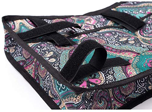 Bolsa de almacenamiento, bolsa lateral para silla de ruedas, universal y portátil, impermeable, accesorio para silla de ruedas, adecuado para andador, andador, scooter.
