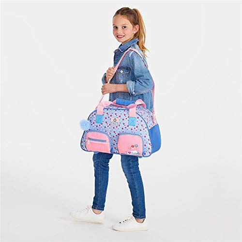 Bolsa de viaje Enso I love sweets, Multicolor, 45 cm