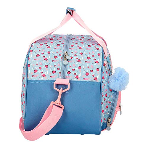 Bolsa de viaje Enso I love sweets, Multicolor, 45 cm