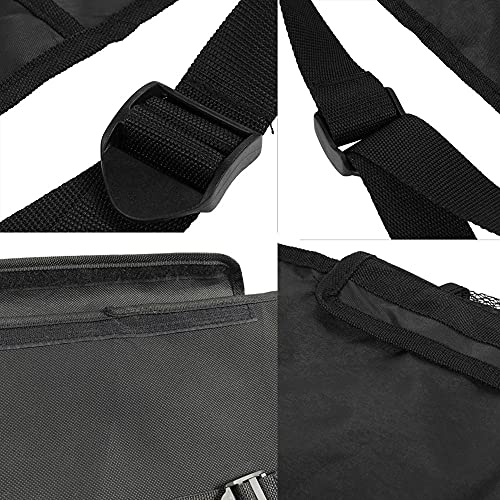 Bolso Monopatín Mochila,1 Pieza Bolsa Skateboard,Estilo Ajustable,Bolsa Longboard,80cm*20cm,Adecuado para la Mayoría de Tipos de Patinetas,como Patinetas de Doble Inclinación(Negro)
