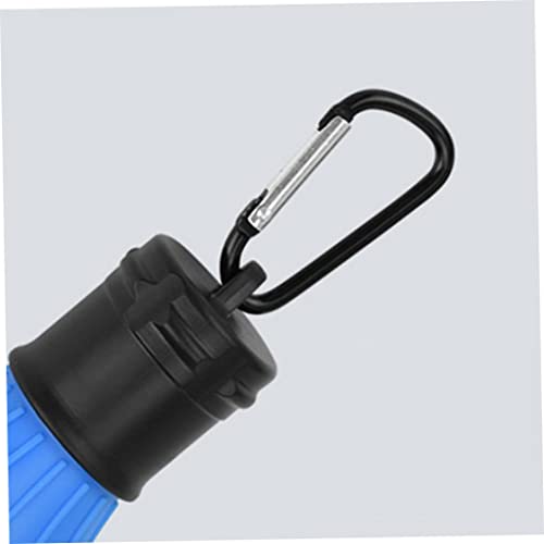 Bombillas portátiles de Luces de Tiendas LED con lámpara Colgante con batería de Gancho para Acampar Senderismo 3 unids (sin batería)