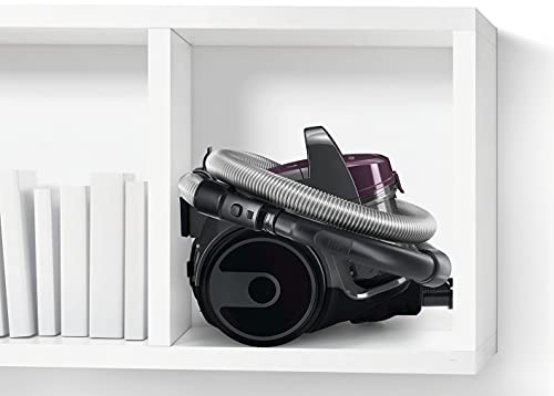 Bosch BGC05AAA1 GS05 Cleannn Serie | 2 Aspirador sin bolsa, 700 W, color violeta y gris, 314 x 268 x 381 mm