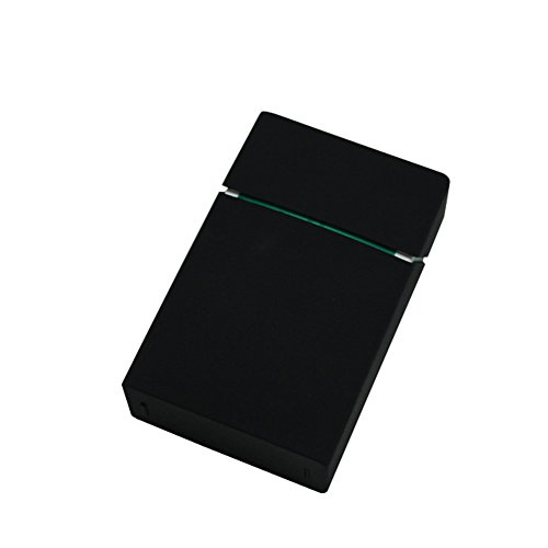 Boshiho Silicona Cigarrillo Caja Cubierta De Cigarrillo Suave Cigarrillo Suave Caja De Estilo De Diseño De Moda Paquete Completo Cubierta De Protección 2 Pcs (Negro)