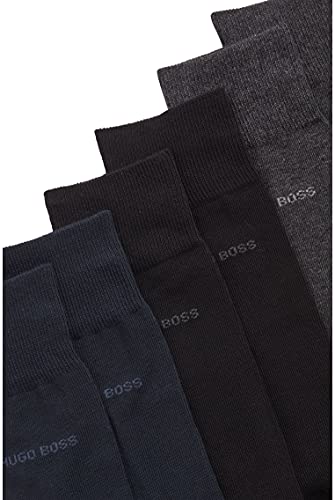 BOSS RS Uni SP CC Calcetines, Multicolor (Open Miscellaneous 962), 39-42 (Pack de 3) para Hombre