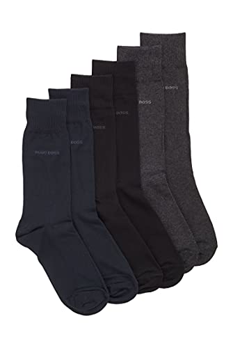 BOSS RS Uni SP CC Calcetines, Multicolor (Open Miscellaneous 962), 39-42 (Pack de 3) para Hombre