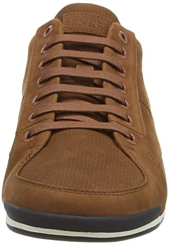 Boss Saturn_lowp_nupf, Zapatillas Hombre, Marrón (Medium Brown 212), 41 EU