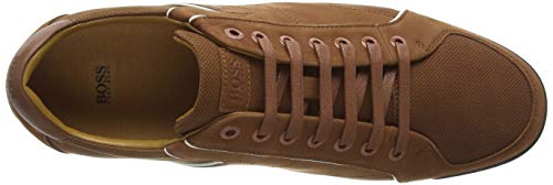 Boss Saturn_lowp_nupf, Zapatillas Hombre, Marrón (Medium Brown 212), 41 EU