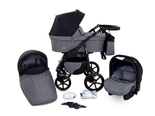 Boston Cochecito de Bebe 3in1 Combi Carrito SILLA de COCHE by GaGaDumi (B2 City Life)