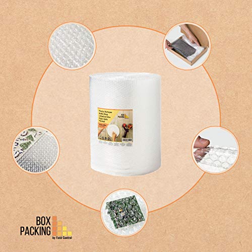 BOXPACKING | Rollo de Plástico de Burbujas | 50 cm ancho x 50 m largo | Papel Burbuja para Embalaje y Mudanza