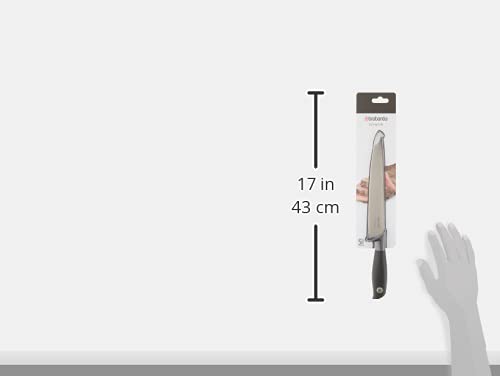 Brabantia Tasty+ Cuchillo trinchante de acero inoxidable